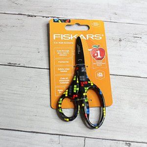 Fiskars Kids 5" Ergonomic Scissors Age 4+ Decorative